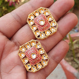 30X25 MM HANMADE KUNDAN COMPONENT BEADS SOLD BY PER PIECE PACK