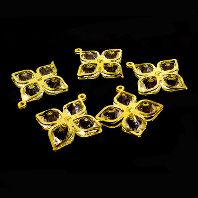 2 PIECES PACK' BEAUTIFUL KUNDAN PENDANT CHARMS' SIZE 35 MM