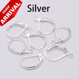 Best quality Earring Bali hooks Silver shiny Plated Available in 3 package 10 Pairs, 50 Pairs and 100 Pairs