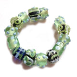 Artistc Lampwork Bead Set Sold By Per Set as Photos, Size about 16~20mm