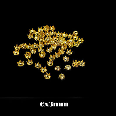 200 Pcs Bead Cap Light weight for Jewelry Making findings raw material