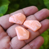 10 PCS PACK, FANCY ACRYLIC BEADS, 25x16 MM SIZE' IMITATION JADE BEADS JEWELRY MAKING RAW MATERIALS