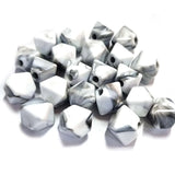 25/Pcs Pkg/Lot, Best quality of Acrylic Fancy Beads for Jewelry and crafts Making in Size About 13x14mm