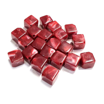 25/Pcs Pkg/Lot, Best quality of Acrylic Fancy Beads for Jewelry and crafts Making in Size About 10x10mm