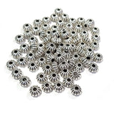 30 Pcs Pkg. Metal Oxidized Fine quality Jewelry making beads in Size About 8x5 Milimeters