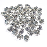 30 Pcs Pkg. Metal Oxidized Fine quality Jewelry making beads in Size About 8x9 Milimeters