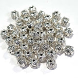 20 Pcs Pkg. Metal Oxidized Fine quality Jewelry making beads in Size About 7x7 Milimeters