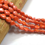 11x12mm Approx Size Handmade AB Glass Beads Sold Per Line Of 16 Inches (Strand) About 30 Beads Approx In A Line