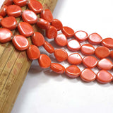 16x19x7mm Approx Size Handmade AB Glass Beads Sold Per Line Of 16 Inches (Strand) About 22 Beads Approx In A Line