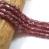 Red Color AB Glass Beads Baroque shape Barroque handmade beads