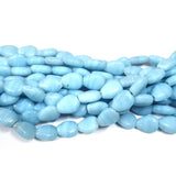 Handmade Glass beads sold by per Strands/Line Approx 38 Beads in size about 7x9 Milimeter