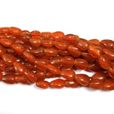 Handmade Glass beads sold by per Strands/Line Approx 42 Beads in size about 7x9 Milimeter