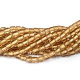 Handmade Glass beads sold by per Strands/Line Approx 70 Beads in size about 6X6 Milimeter