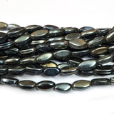 Handmade Glass beads sold by per Strands/Line Approx 40 Beads in size about 6x10 Milimeter