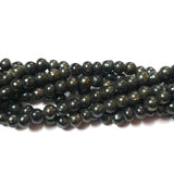 8mm Approx Size Handmade Glass Beads Sold Per Line Of 16 Inches (Strand) About 60 Beads Approx In A Line