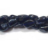 16X20mm Approx Size Handmade glass beads Sold Per line  of 16 inches (strand) 20 Beads approx in a line