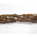 8x5mm Approx Size Handmade glass beads Sold Per line  of 16 inches (strand) 90 Beads approx in a line