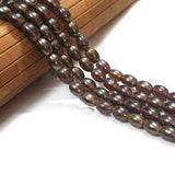 9x11mm Approx Size Handmade glass beads Sold Per line  of 16 inches (strand) 37 Beads approx in a line