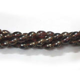 9x11mm Approx Size Handmade glass beads Sold Per line  of 16 inches (strand) 37 Beads approx in a line