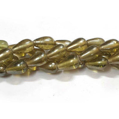 10x16mm Approx Size Handmade glass beads Sold Per line  of 16 inches (strand) 24 Beads approx in a line