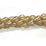 9x14mm Approx Size Handmade glass beads Sold Per line  of 16 inches (strand) 30 Beads approx in a line