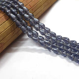 8x10mm Approx Size Handmade glass beads Sold Per line  of 16 inches (strand) 38 Beads approx in a line