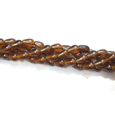 8x10mm Approx Size Handmade glass beads Sold Per line  of 16 inches (strand) 38 Beads approx in a line