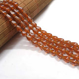 8x10mm Approx Size Handmade glass beads Sold Per line  of 16 inches (strand) 38 Beads approx in a line