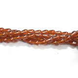 8x10mm Approx Size Handmade glass beads Sold Per line  of 16 inches (strand) 38 Beads approx in a line