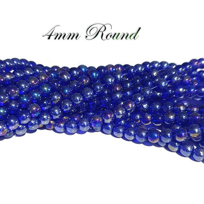 4mm, High Quality Beautiful Lusture Round Shape Beads Sold by per line, About 200~202 Beads