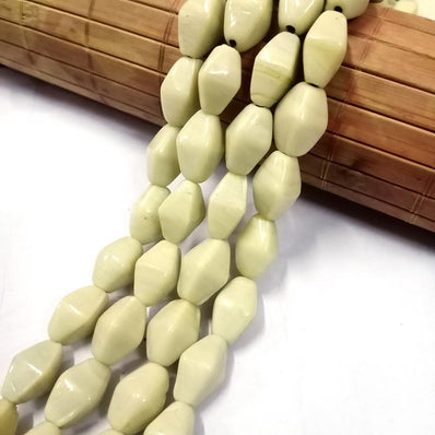 10x17mm Approx Size Handmade glass beads Sold Per line 24 Beads approx in a line