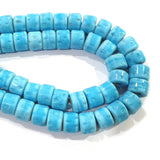 13x10mm Handmade Nepal origin glass beads Sold Per Strand of 16" line approx 42~44 beads in a line