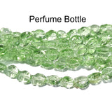 Purfume Bottle Lime Green Fine Quality of Czechoslovakian (Czech Rep.) Crystal Beads