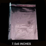 6X7 Inches' Self Lock Transparent Poly Bag Sold by 100 Pieces Pack