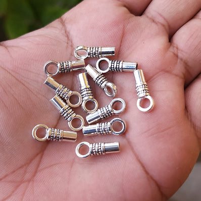 50PCS/Bag Stainless Steel Leather Cord Crimp Beads End Caps Fastener  Bracelet Necklace Connectors for Jewelry Making Supplies - China Stainless  Steel Connectors and Crimp Beads price