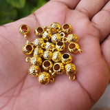20 PCS PACK, 7X12 MM SIZE, GOLD PLATED, HIGH QUALITY OF PENDANT BAIL FINDING RAW JEWELRY MAKING MATERIALS
