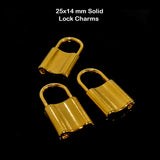 2 PCS PACK NEW TREND SOLID SMALL CHARMS JEWELLERY MAKING FINDINGS PENDANTS