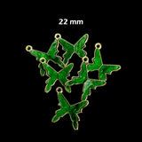 2 PCS PACK NEW TREND RESIN SMALL CHARMS JEWELLERY MAKING FINDINGS PENDANTS