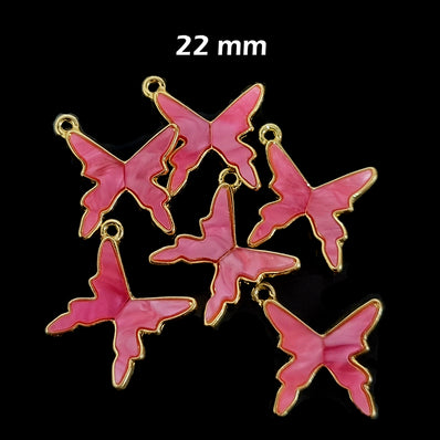 2 PCS PACK NEW TREND RESIN SMALL CHARMS JEWELLERY MAKING FINDINGS PENDANTS