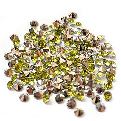 720 Pcs (5 Gross) Fine Quality of  Rhinestone Chatons Stones Beads for Craft Jewellery Embroidery Making Purpose, View SS Size Chart in Size SS-02