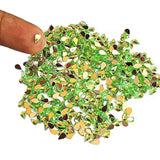 500 Pcs Pack, 5x3mm, Lime Green, Flat Back Drop Acrylic crystal Rhinestones imitaion Gems for Costume Making, FLAT BACK USED IN JEWELLERY ,HOBBY WORK ,NAIL ART ,CRAFT WORK ETC