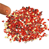 500 Pcs Pack, 5x3mm, Red, Flat Back Drop Acrylic crystal Rhinestones imitaion Gems for Costume Making, FLAT BACK USED IN JEWELLERY ,HOBBY WORK ,NAIL ART ,CRAFT WORK ETC