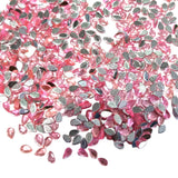 Size 5x3mm, Rose Pink, Flat Back Drop Acrylic crystal Rhinestones imitaion Gems for Costume Making, FLAT BACK USED IN JEWELLERY ,HOBBY WORK ,NAIL ART ,CRAFT WORK ETC