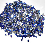 Size 4x6mm Blue, Flat Back Drop Acrylic crystal Rhinestones imitaion Gems for Costume Making, FLAT BACK USED IN JEWELLERY ,HOBBY WORK ,NAIL ART ,CRAFT WORK ETC