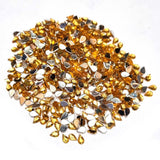 500 PCS PACK DROP ACRYLIC CRYSTAL RHINESTONES IMITAION GEMS FOR COSTUME MAKING, FLAT BACK USED IN JEWELLERY ,HOBBY WORK ,NAIL ART ,CRAFT WORK ETC in Size about  4x6 Milimeter