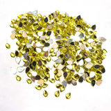 500 PCS PACK DROP ACRYLIC CRYSTAL RHINESTONES IMITAION GEMS FOR COSTUME MAKING, FLAT BACK USED IN JEWELLERY ,HOBBY WORK ,NAIL ART ,CRAFT WORK ETC in Size about  5x8 Milimeter