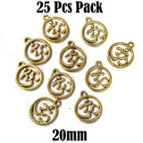 25 Pcs Pack, Oxidized Jewelry Making Charms