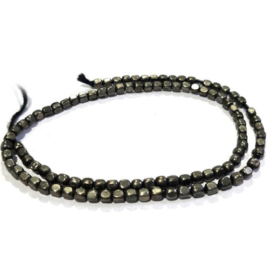 8mm 15.5 Inches Black Matte Tibetan Style Anchor Beads For Jewelry Making 
