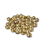 6x4mm Saucer Disc 50/Pcs DOKRA BRASS BEADS FOR TRIBAL JEWELLERY FISHING LURE TRIBES BEADS SOLID RAW BRASS
