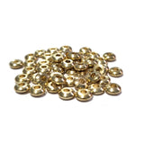 6x2mm Disc Heishi 100/Pcs DOKRA BRASS BEADS FOR TRIBAL JEWELLERY FISHING LURE TRIBES BEADS SOLID RAW BRASS